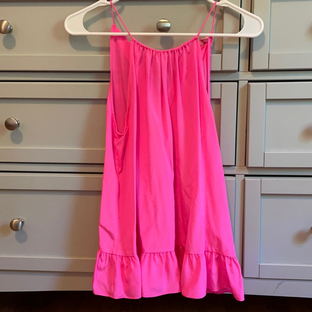Lilly pulitzer silk peplum top